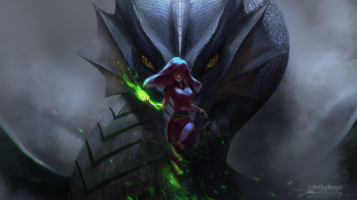 Lady Mal by ArtfulBeast Lady Mal by ArtfulBeast
