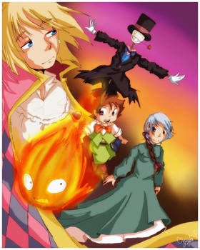 Howls Moving Castle By Ync On Deviantart