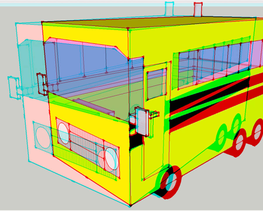 3D Bus  by caoscanon on DeviantArt