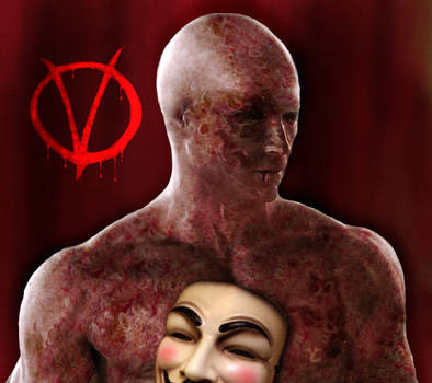 V for Vendetta-Behind the mask by maddiecristea