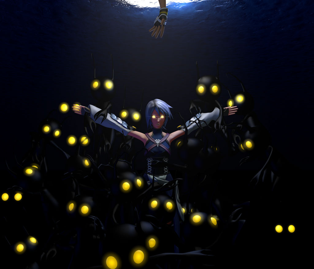 Aqua in Darkness by TheRPGPlayer