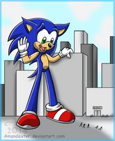 Giant Sonic by sonicmask2 on DeviantArt