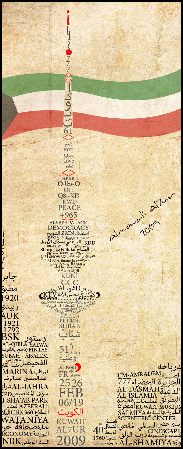Kuwait 25-26 Typo by Almowali-Al7ur