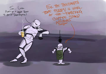 Stormtroopers Coffee pt 3 by reelzmanimation