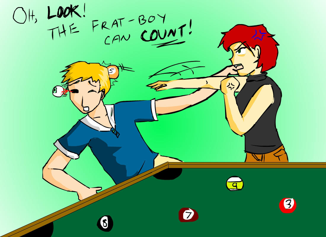 Eyeball, corner pocket by usagisailor