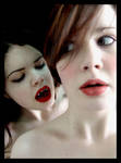 vampire kiss by gypsyheartart