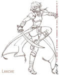 Fire Emblem - Lakche bw by Meibatsu
