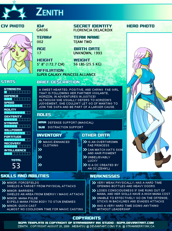 SGPA - Young Justice - Zenith by Meibatsu