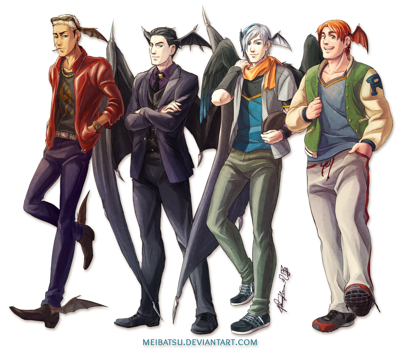 Adhir Matriarchy Incubus Group - Season 2 Lineup by Meibatsu