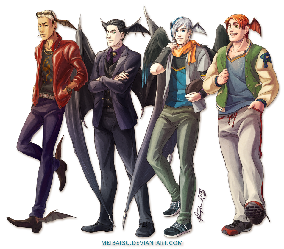 Adhir Matriarchy Incubus Group - Season 2 Lineup by Meibatsu
