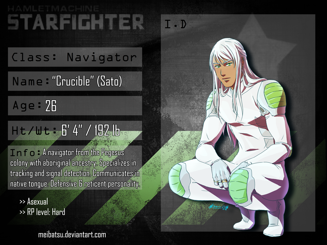 STARFIGHTER-RP NAVIGATOR: CRUCIBLE by Meibatsu