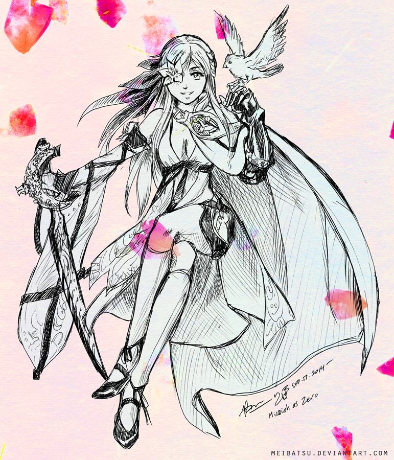 Micaiah as Zero by Meibatsu