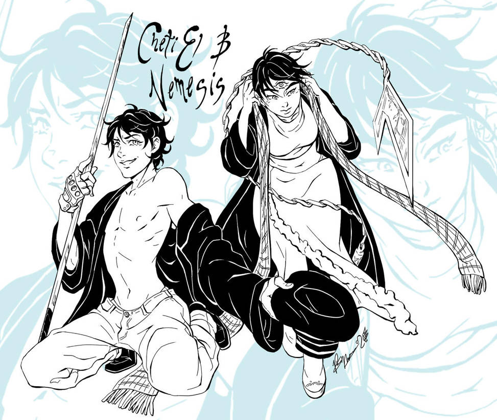 Cheti El and Nemesis by Meibatsu