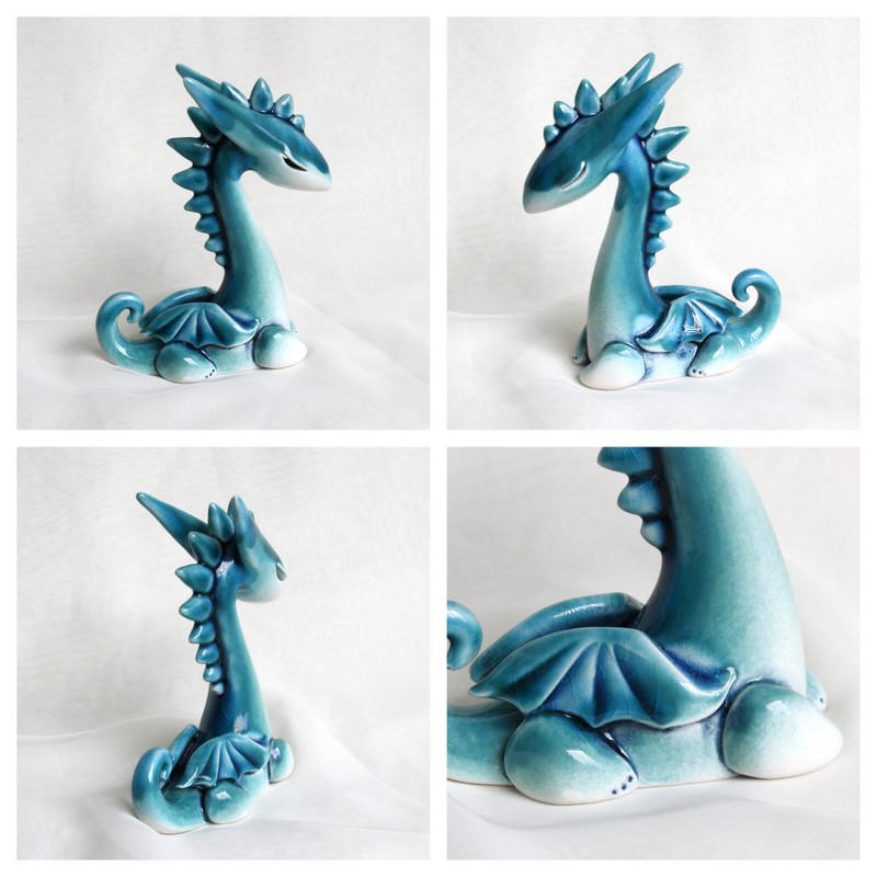Turquoise Dragon - 2 by vavaleff