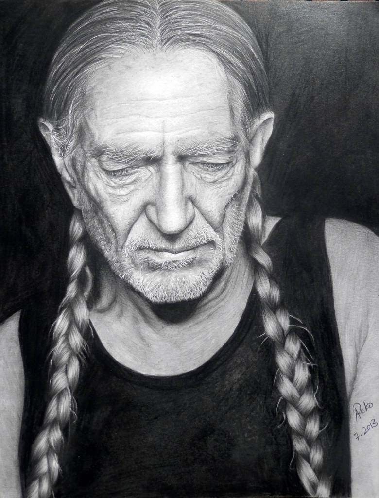 Willie Nelson by dreerose on DeviantArt