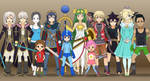 Smash4 Newcomers in Kisekae + EXPORTS by FloisonKeya