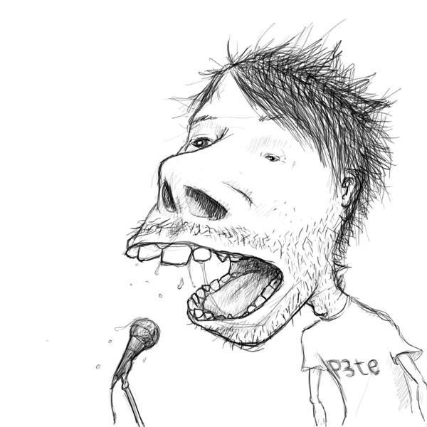 Thom Yorke by petelea