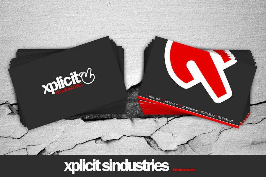 .:xplicit business cards:. by 7UR