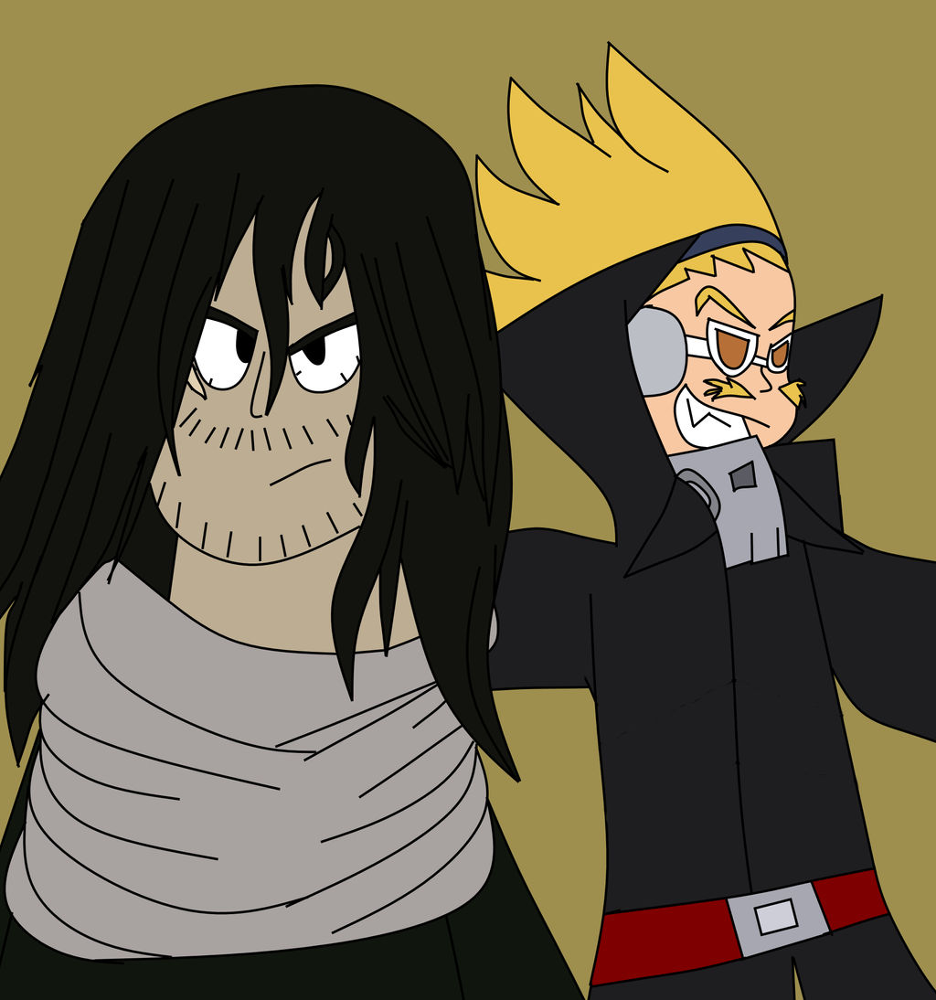 Eraserhead and Present Mic by JewelCat on DeviantArt