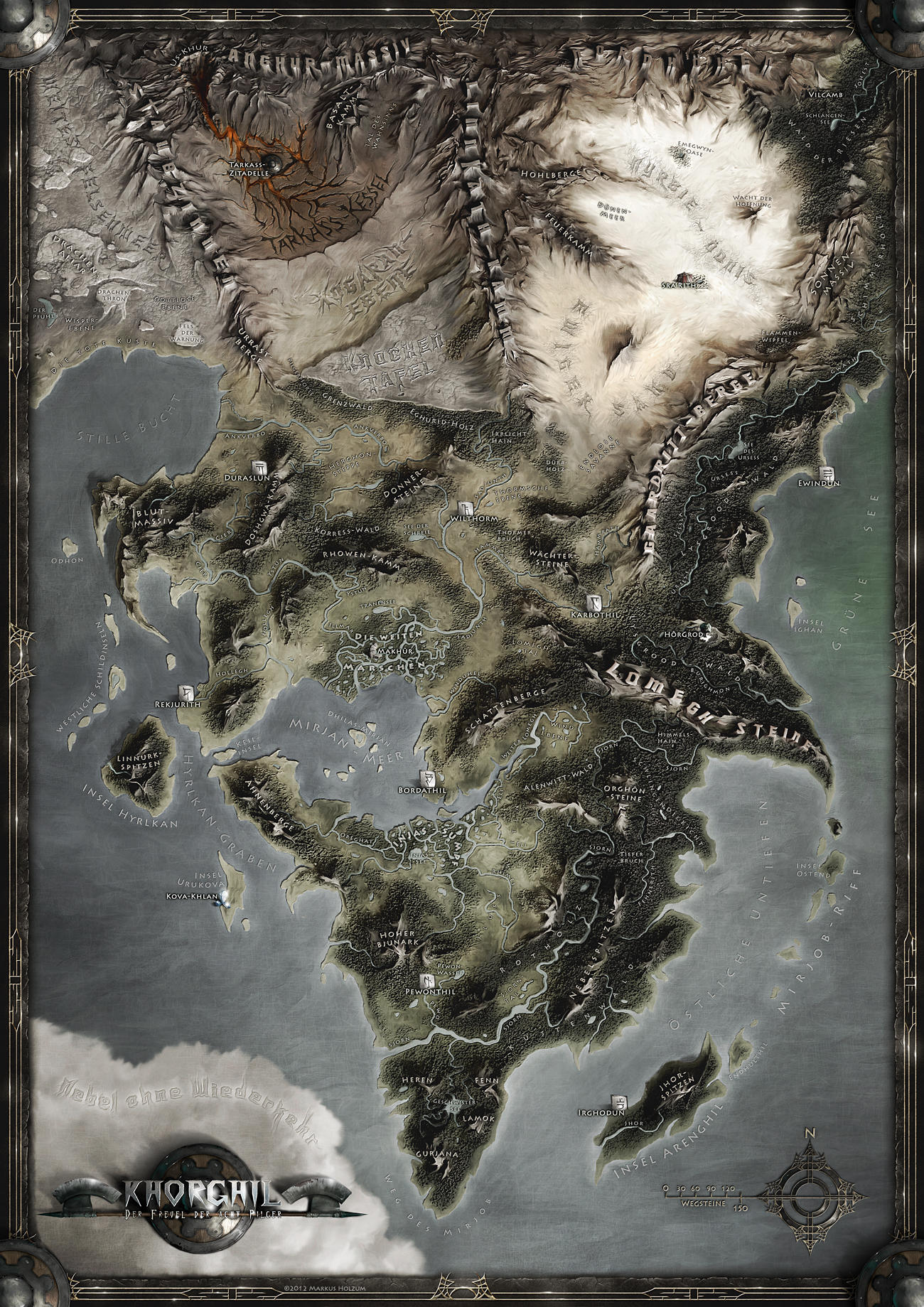 KHORGHIL FANTASY MAP by Khorghil