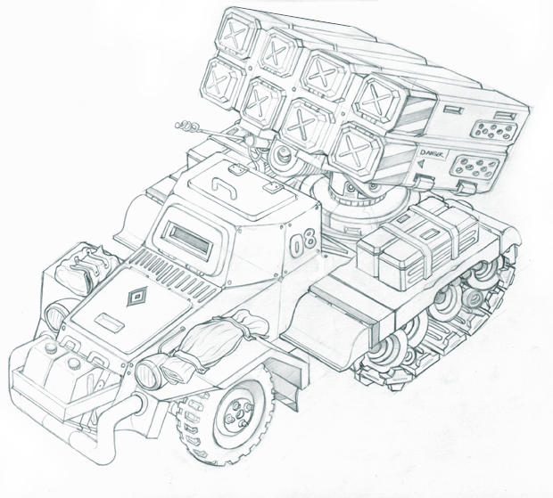 Scout artillery by kordal