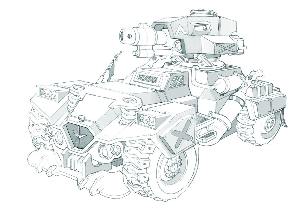 All Terrain Vehicle by kordal