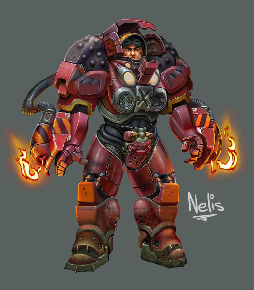 Terran Firebat by kordal
