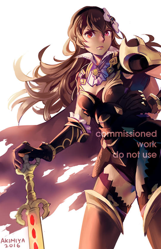 Speedpaint Commission: Nohr Noble Corrin by Akimiya