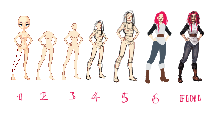 Reev Step by Step by FionaCreates