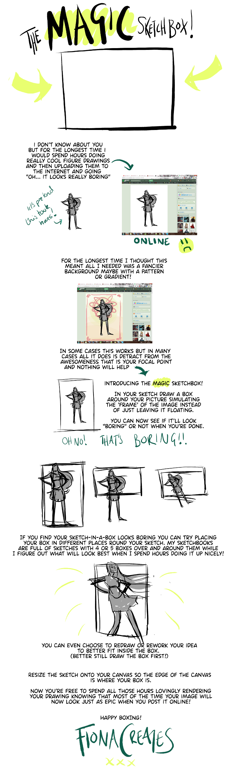 Tutorial - The MAGIC SketchBox by FionaCreates
