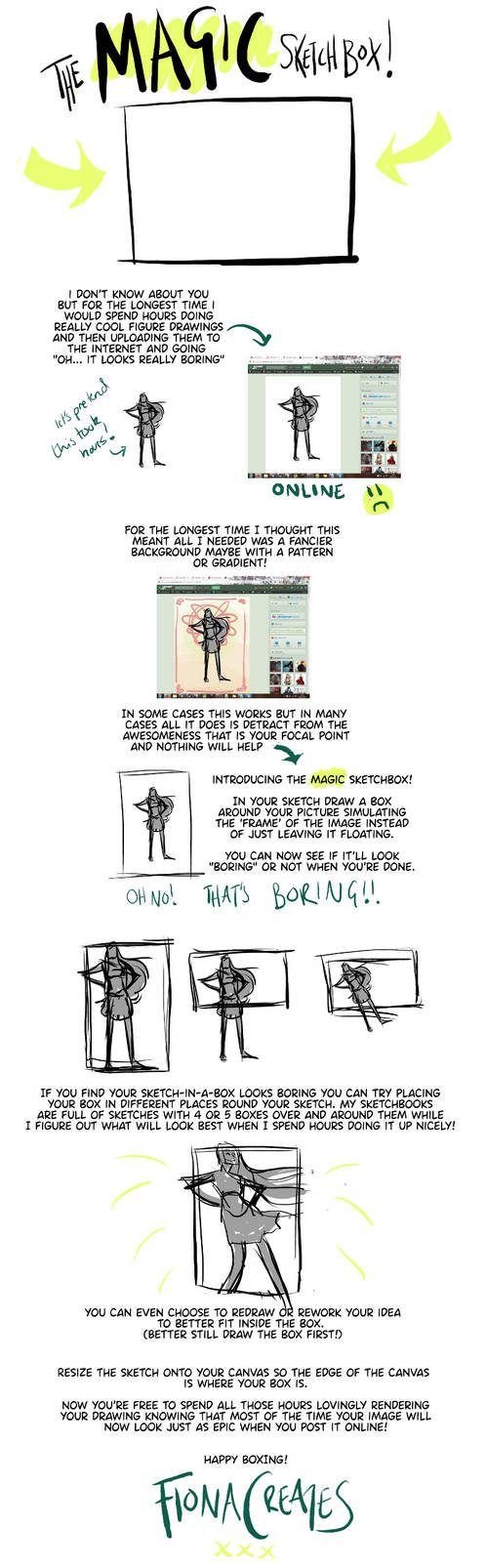 Tutorial - The MAGIC SketchBox by FionaCreates