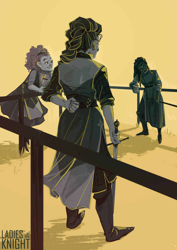 Two and a Half Knights by FionaCreates
