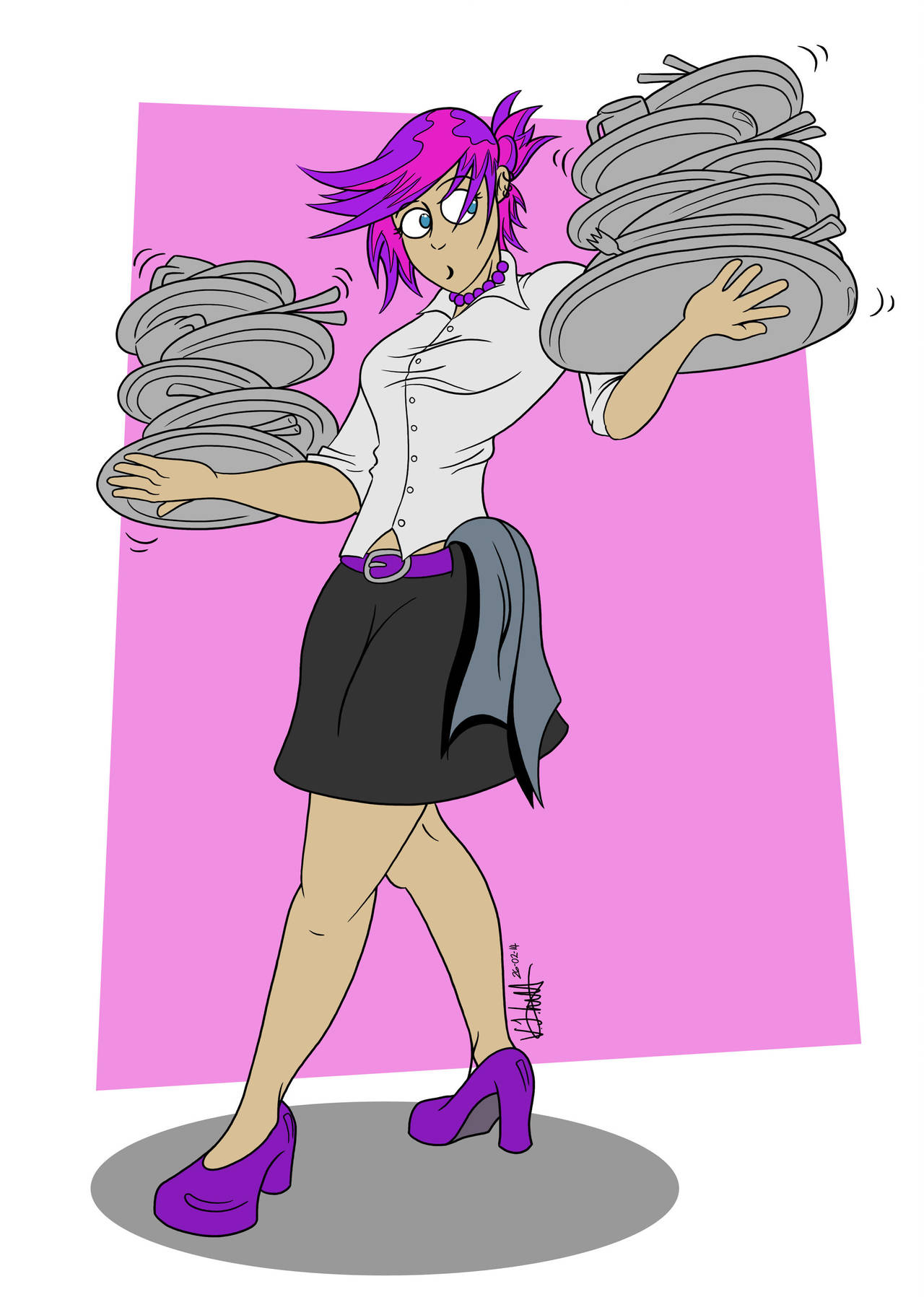 Bad Day For Heels by Iddstar