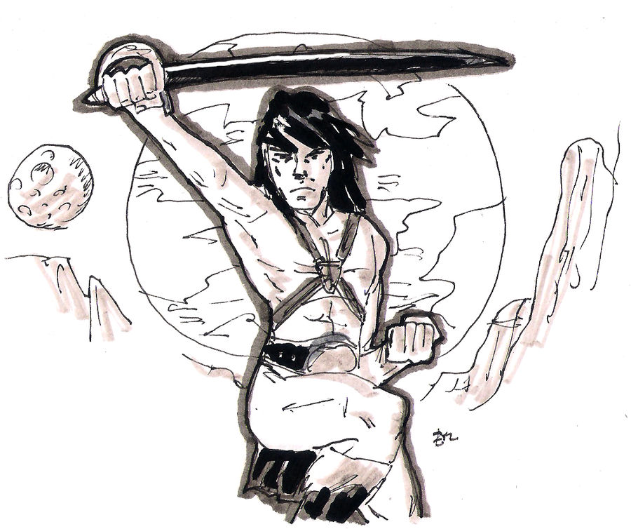 DSC 2014-09-11 John Carter of Mars by theEyZmaster