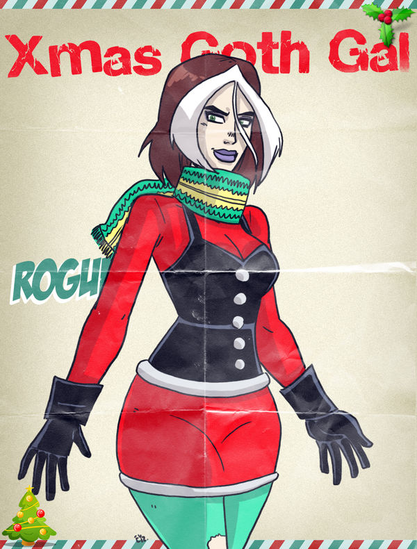 #XmasGothGal - Rogue by theEyZmaster