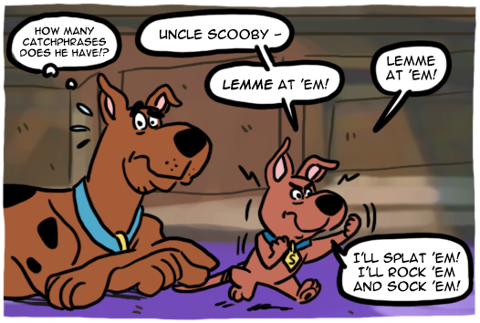 Scooby-Doo and Scrappy-Doo by theEyZmaster