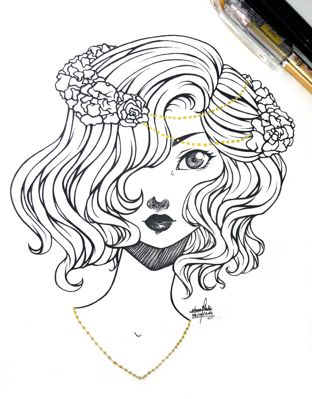 Inktober2016 - Day 8 by NaonBlake