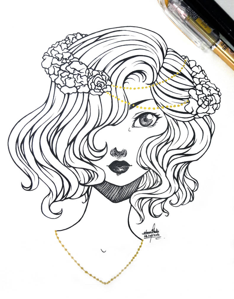 Inktober2016 - Day 8 by NaonBlake