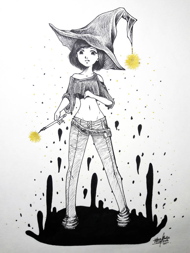 Inktober2016 - Day 9 by NaonBlake
