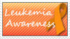 Leukemia Awareness Ribbon by Hotd318