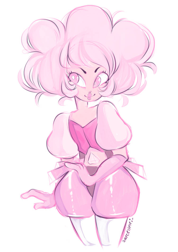 just a doodle ;0 Art belongs to Me Pink Diamond (C) Rebecca Sugar