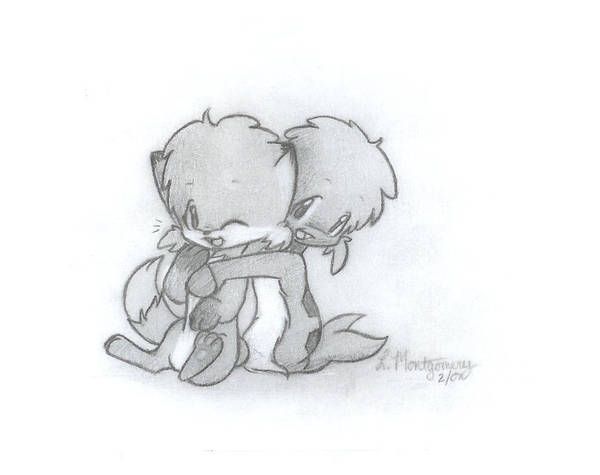 -hug- by KiTSUNEMAGiC1