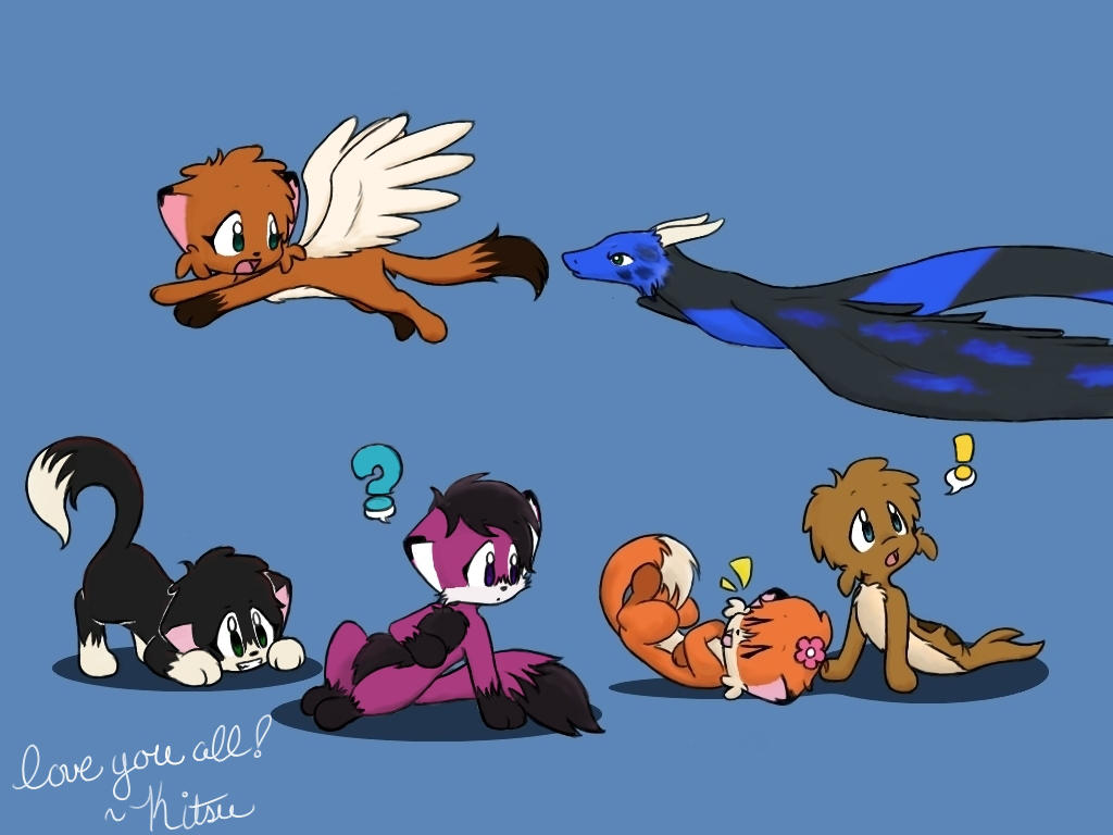 - For My Friends - by KiTSUNEMAGiC1