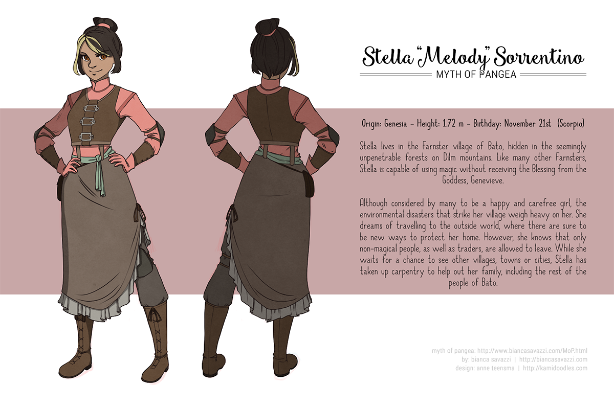 Myth of Pangea - Stella Sorrentino by kamidoodles