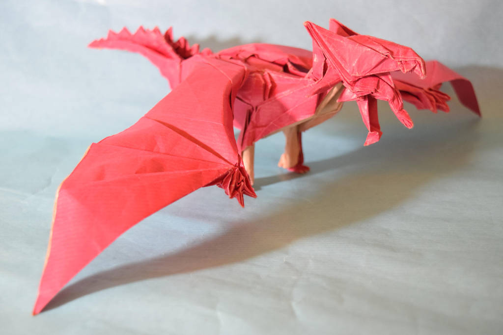 dragon test fold by PeteriDish