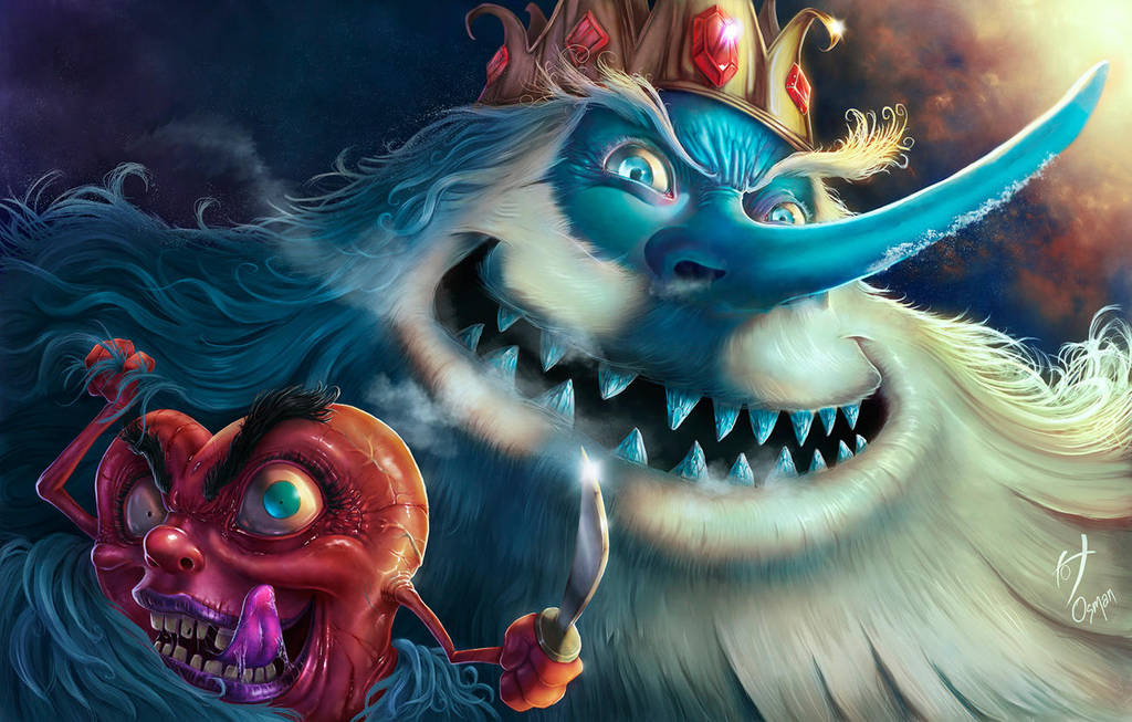 Ice king and Ricardio by Keops7