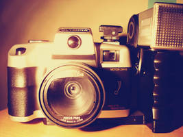 old camera V by MaithaNeyadi