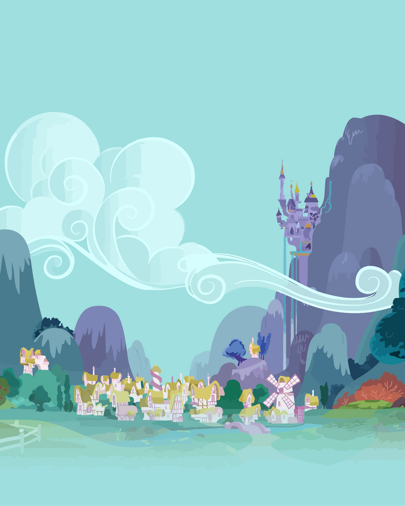 Canterlot - Vectorized by BB-K