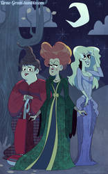 The Sanderson Sisters by DrewGreen