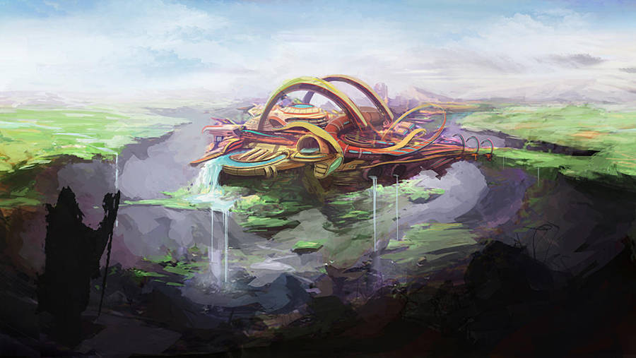 The Floating City by N-Deed